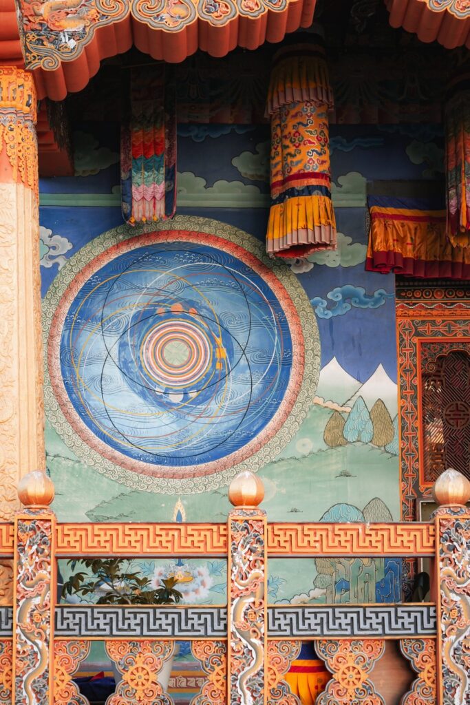 寺院の壁画